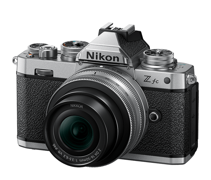 Nikon mirrorless camera without a viewfinder